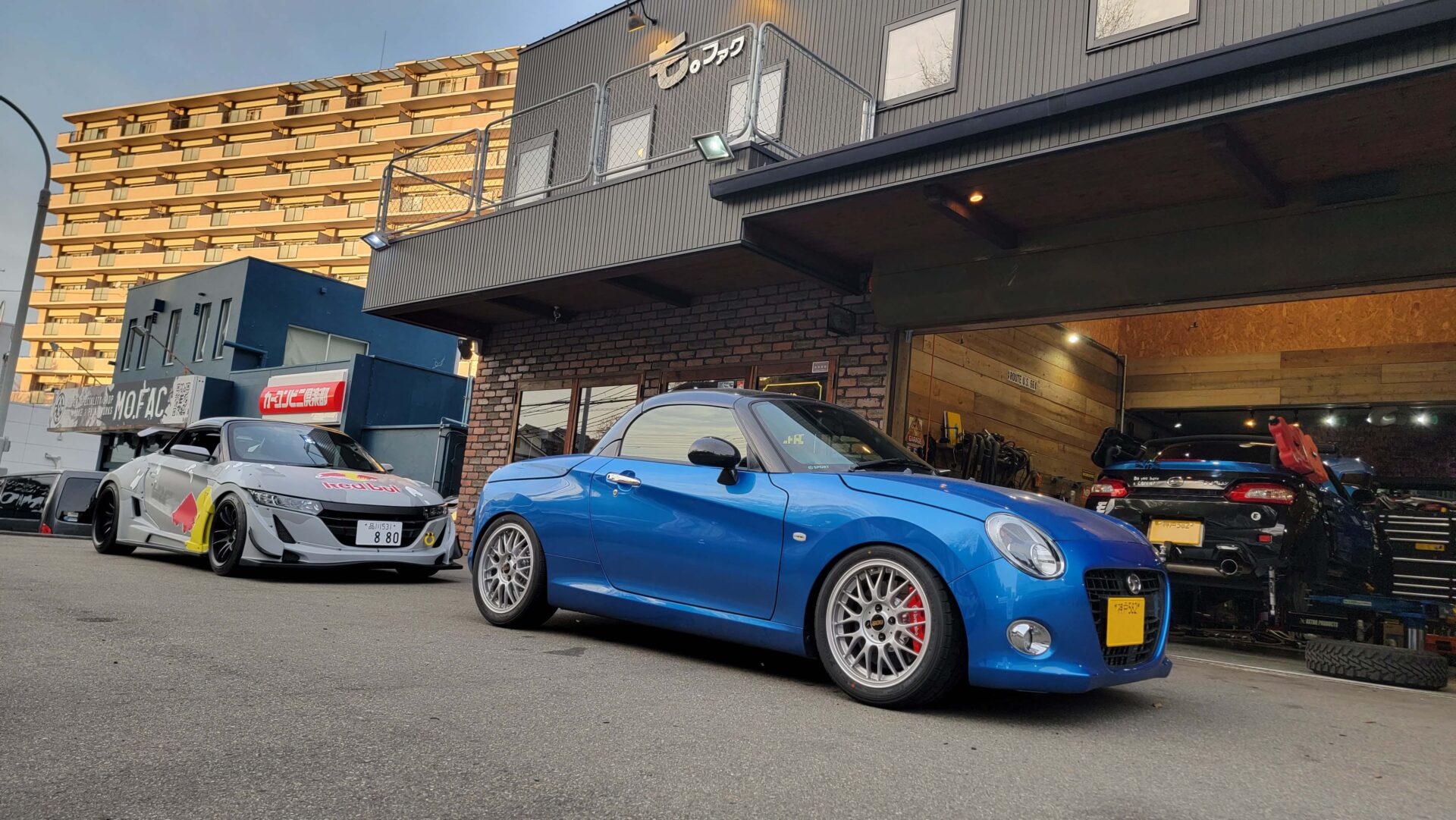 新車20thセロは生168馬力で現車完了('ω')ノ - コペン専門店も。ファク