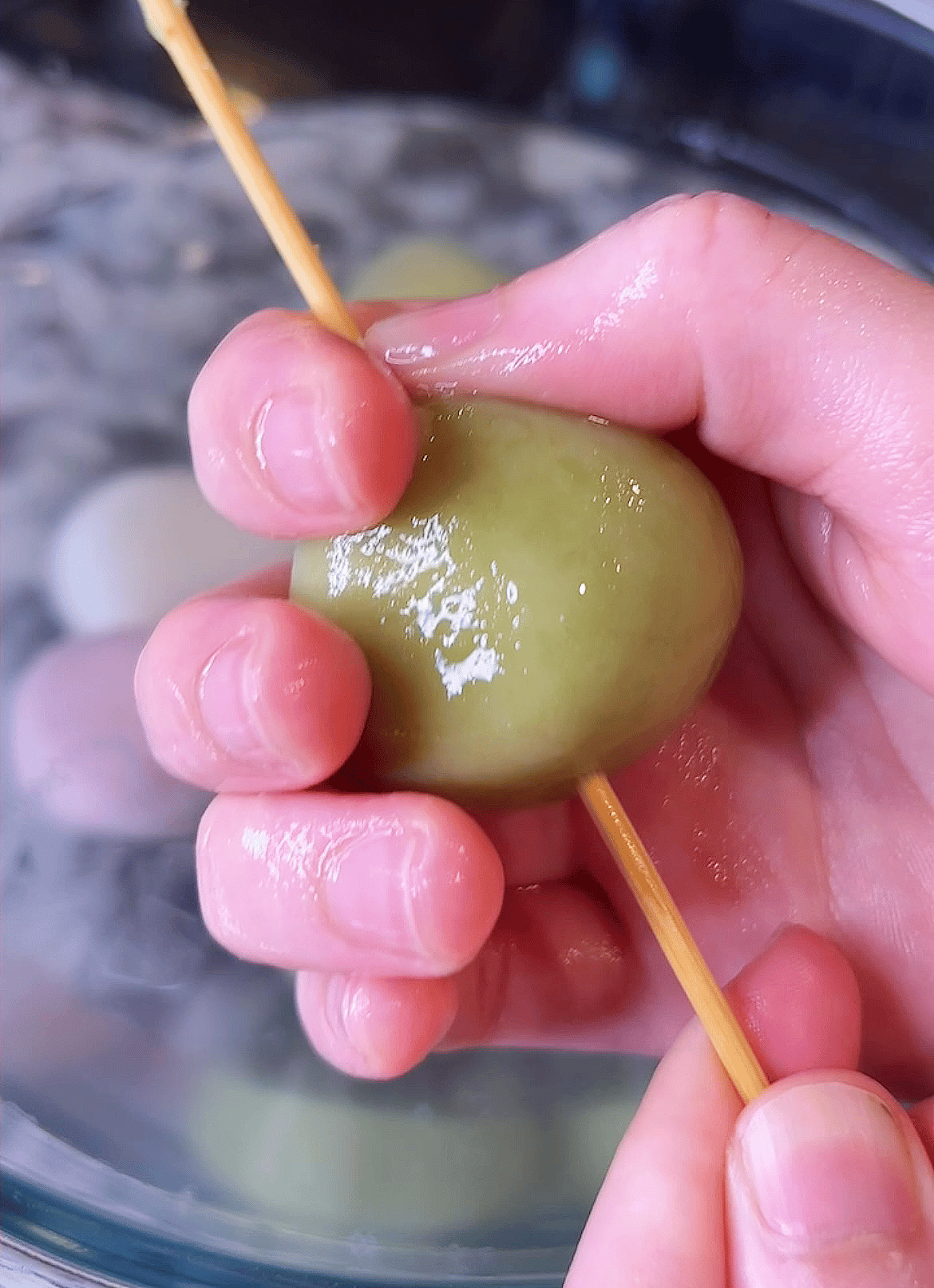 Tricolor Dango - Dessert Recipes on Tiktok Ms Shi & Mr He
