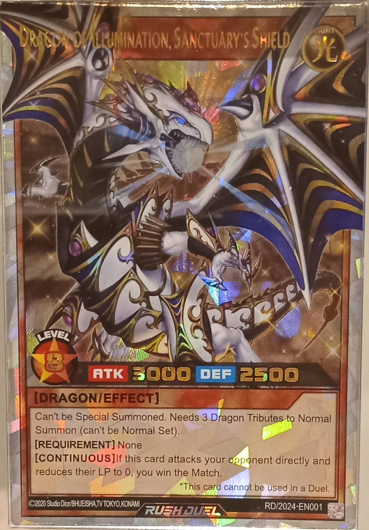 Dragon of Illumination, Sanctuary's Shield (Rush Duel) - Yugipedia