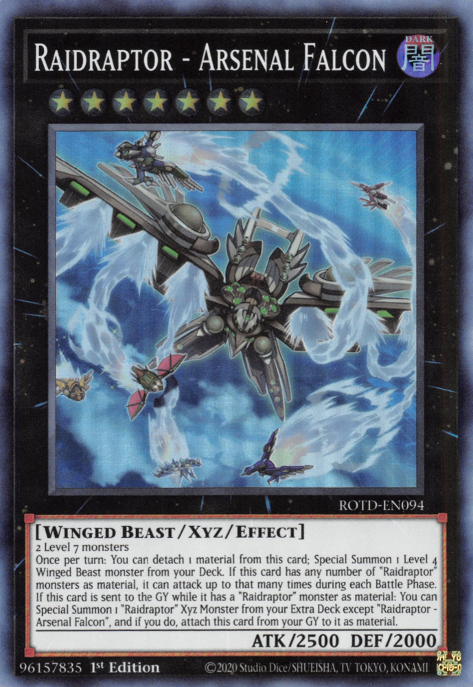 Raidraptor - Arsenal Falcon - Yugipedia