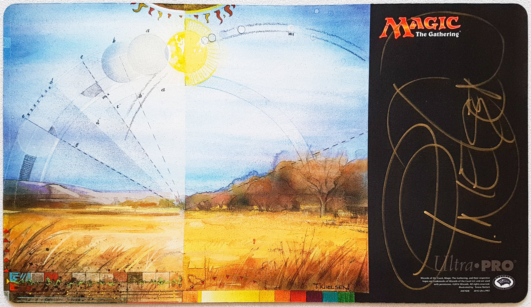 guru プレイマット 沼 グルランド mtg Terese Nielsen guru プレイ