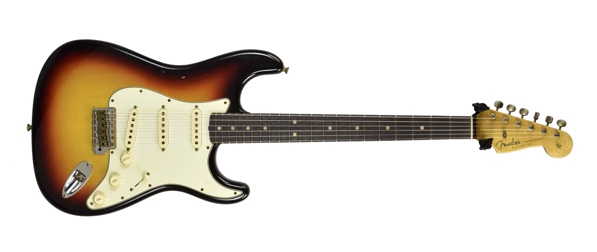 Fender Custom Shop 63 Stratocaster Journeyman Relic in Chocolate 3