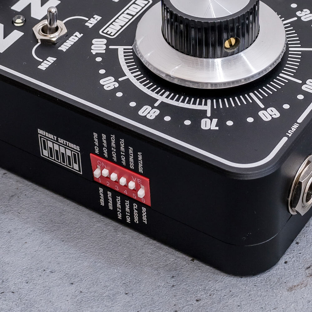 King Tone Guitar miniFUZZ V2 (Black)｜ミュージックランドKEY