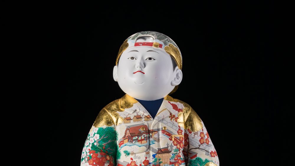 初公開！中村人形四代目 弘峰さんの新作「花守」｜太宰府天満宮宝物殿