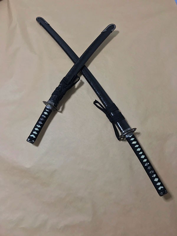 竹光模造刀 宮本武蔵拵 大刀・小刀（剣豪二刀流）販売・通販