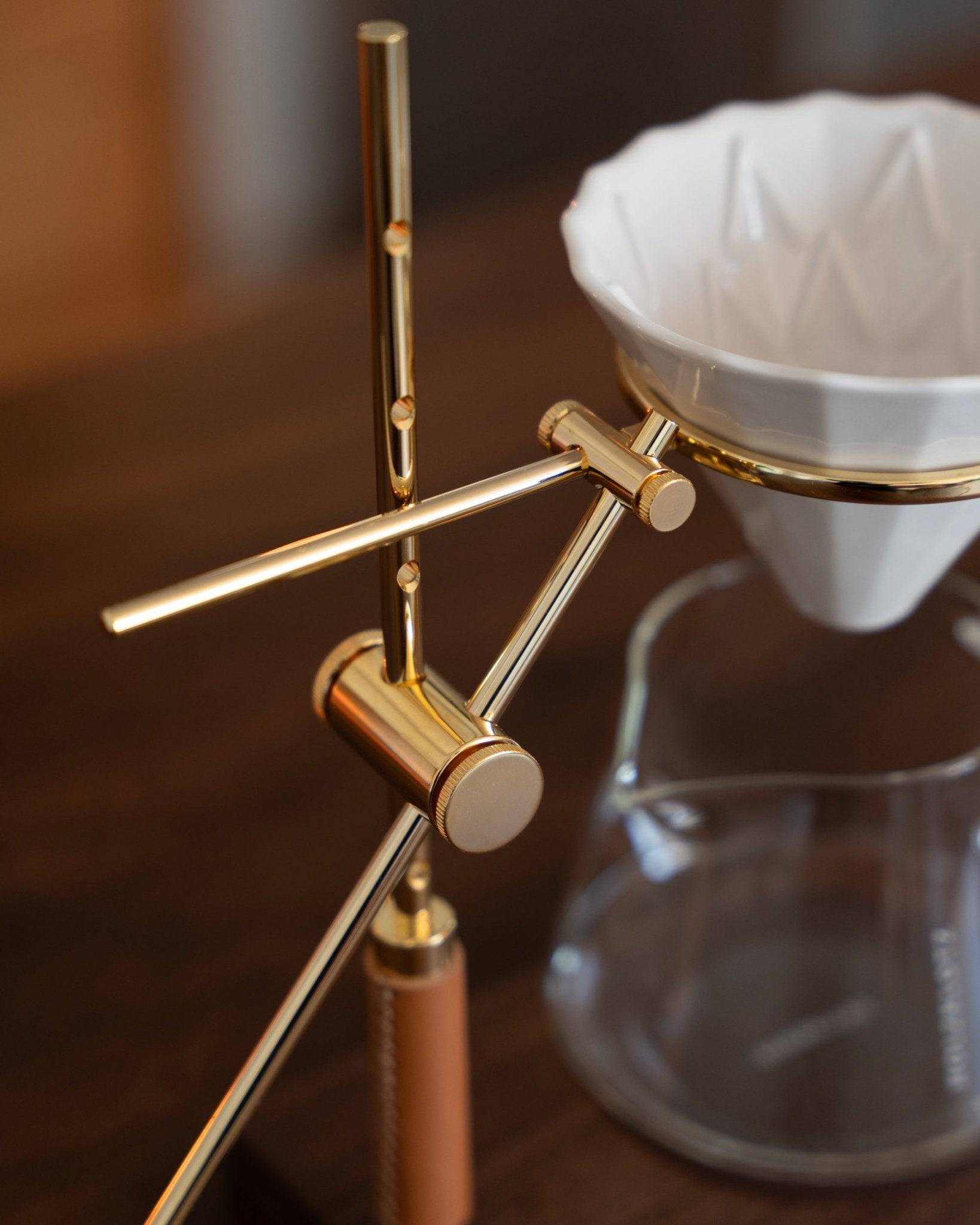 Holzklotz hand-brewed coffee set (includes coffee stand, filter
