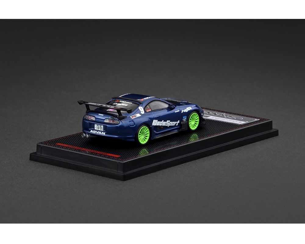 Ignition Model 1:64 Toyota Supra (JZA80) RZ – Blue – Myguycollectibles