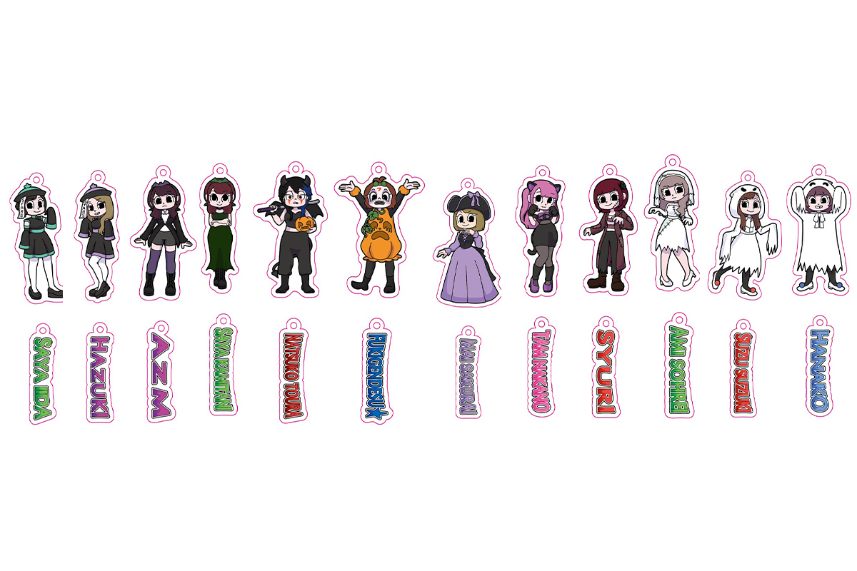 STARDOM ハロウィンイラスト ランダムアクリルキーホルダー B | My STARDOM
