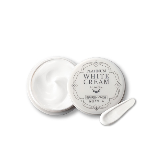 薬用美白]オールインワン プラチナホワイトクリーム 10g | ルソイル