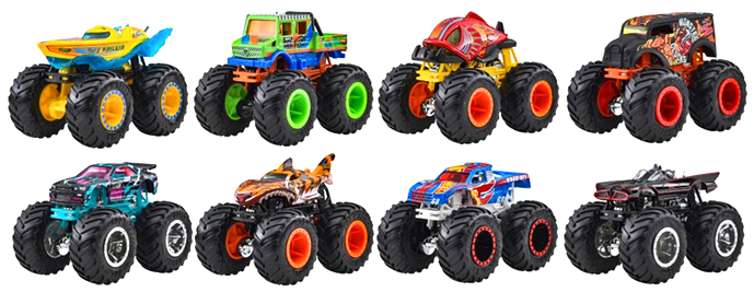 ホットウィール モンスタートラック 1:64 アソート (国内流通版 ) - m