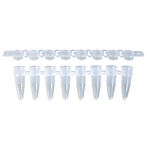 FastGene™ 0.2 mL 8連PCRチューブ+フラットキャップ（整列包装）｜日本