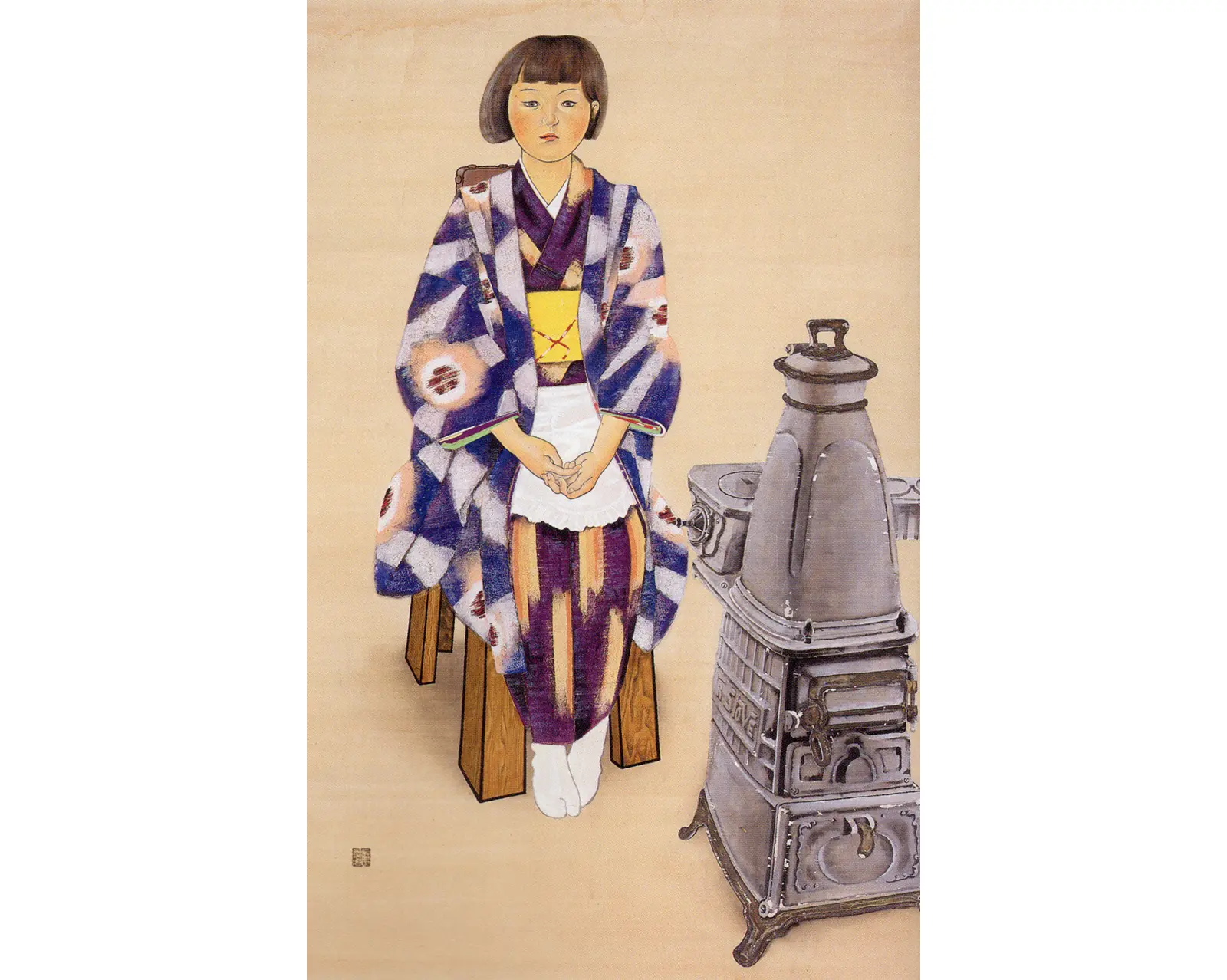 dorochan 日本画家 麻田辨自(弁次) コキンチョウ 日本画 dorochan 日本