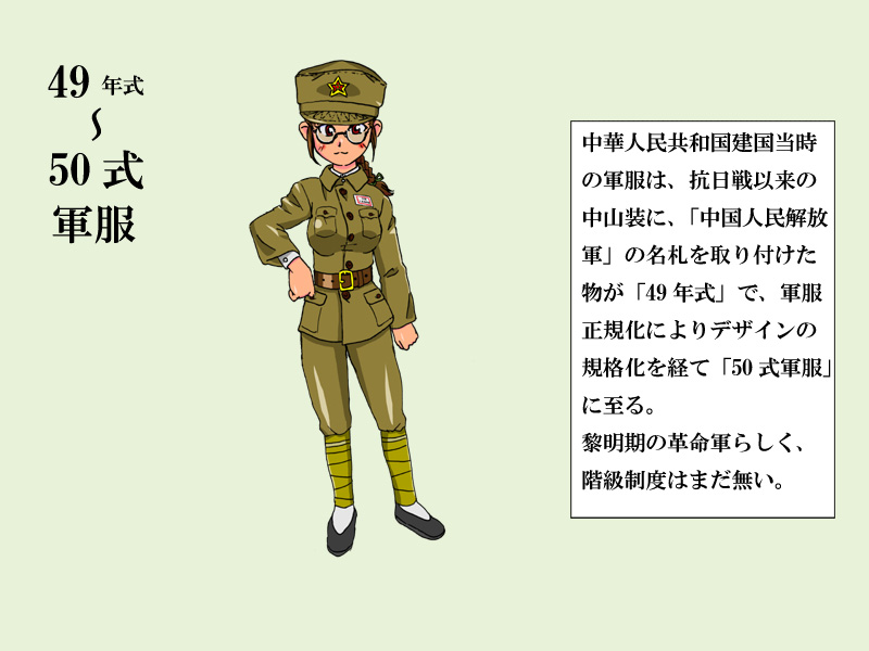 中国人民解放軍 65式軍服・士兵用 (実物)│ナナシノミコト