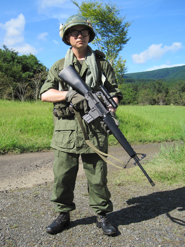 アメリカ陸軍 ジャングルファティーグ＆M1956装備 [ベトナム戦争
