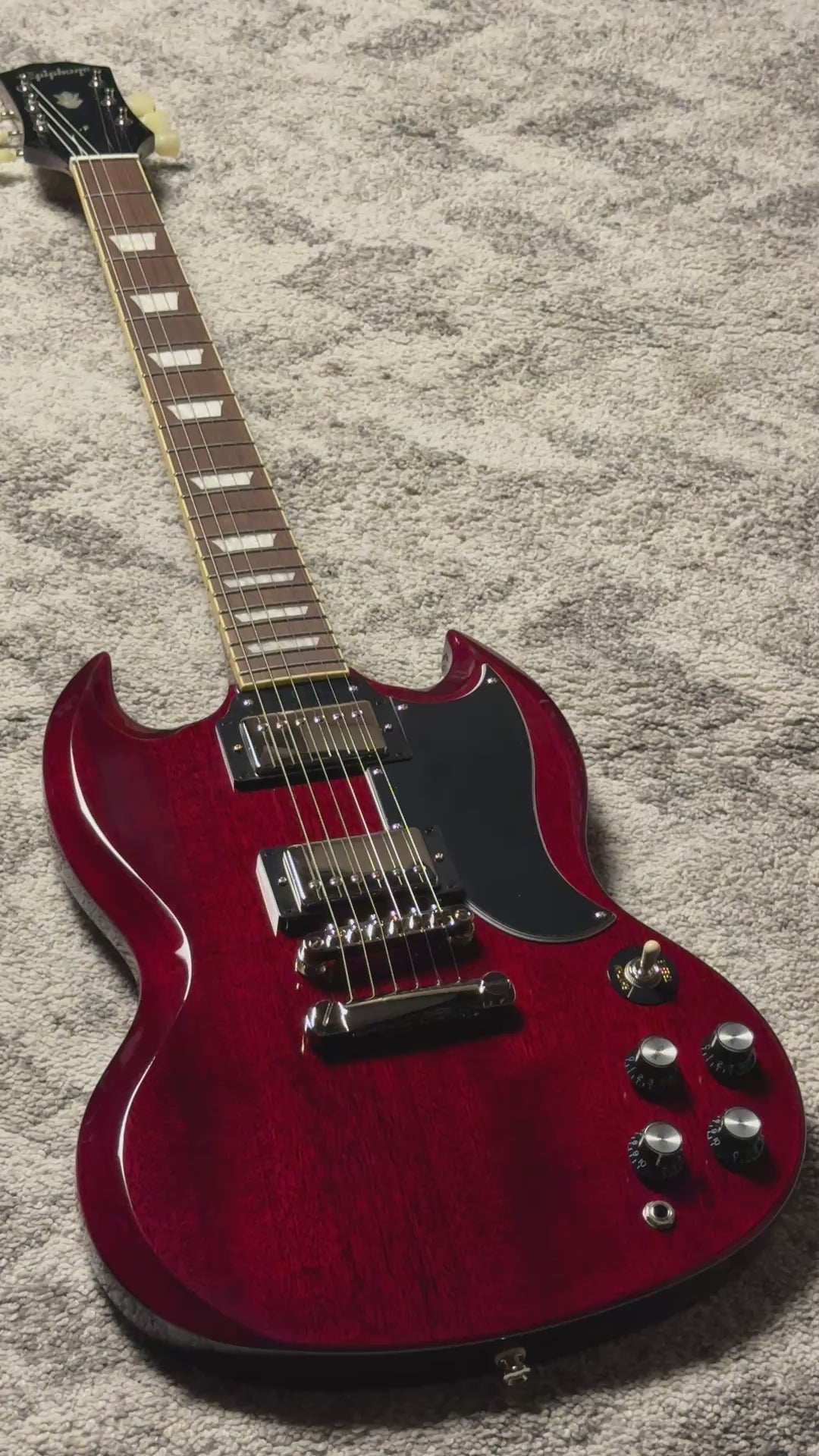 Epiphone SG Standard 60s in Dark Wine Red – nafiriguitar.com