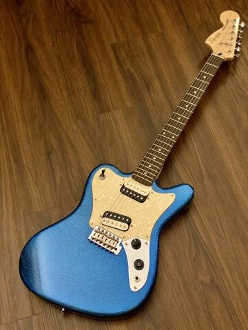 Squier Paranormal Super-Sonic - Blue Sparkle with Pearloid
