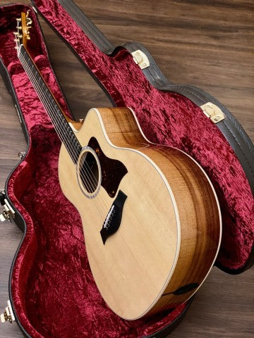 Taylor 214ce-K Deluxe KOA in Natural with Case – nafiriguitar.com