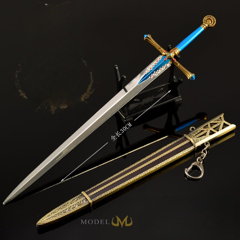 nakorara エルデンリング カーリアの騎士剣 30cm ミニ武器モデル｜亜鉛