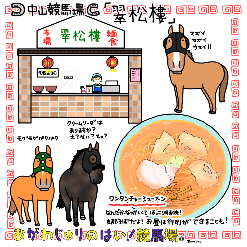 おがわじゅりのはい！競馬場。 連載1周年記念サイン入り色紙 | | 中山