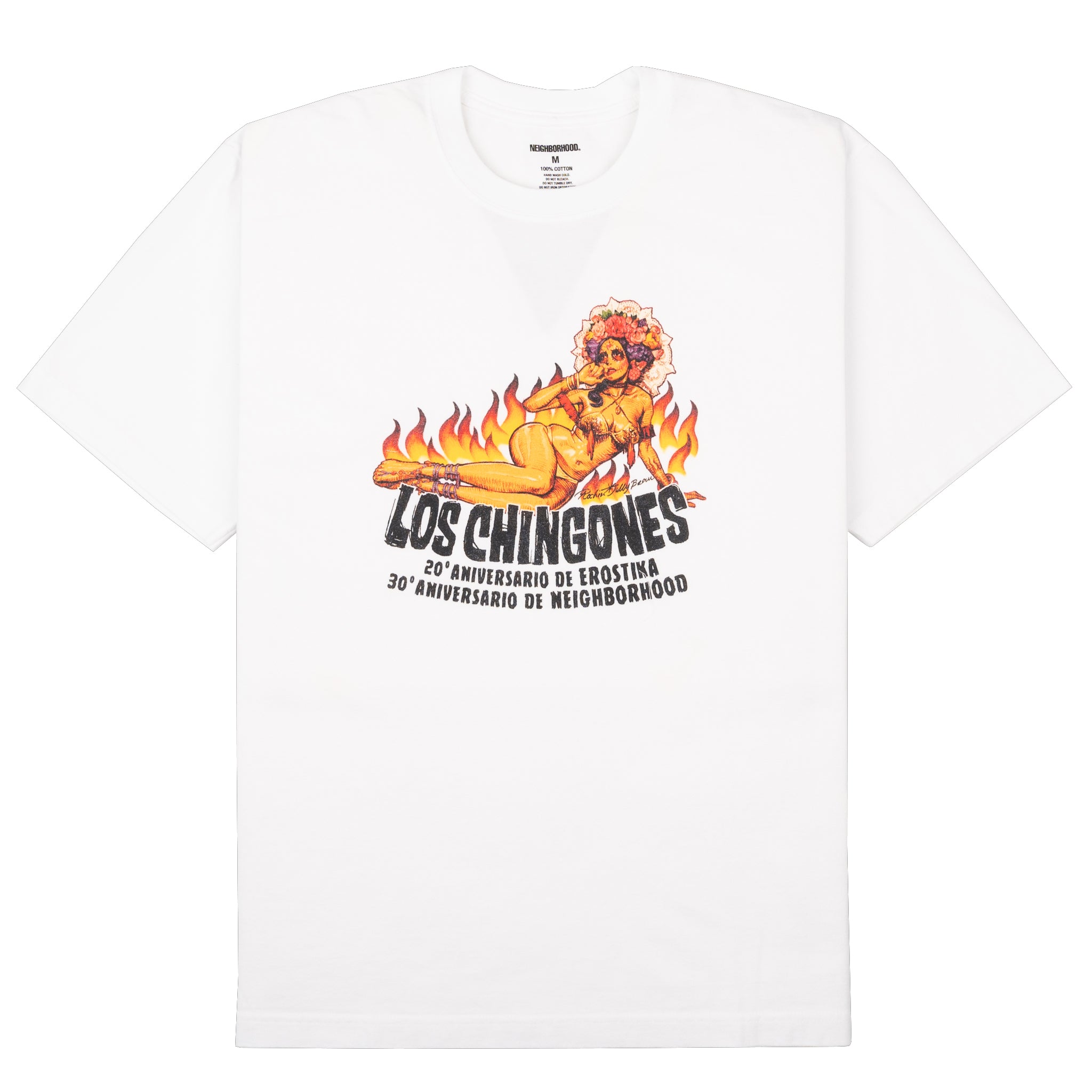 Neighborhood x Erostika Tee - Wrestlers - White | Erostika by