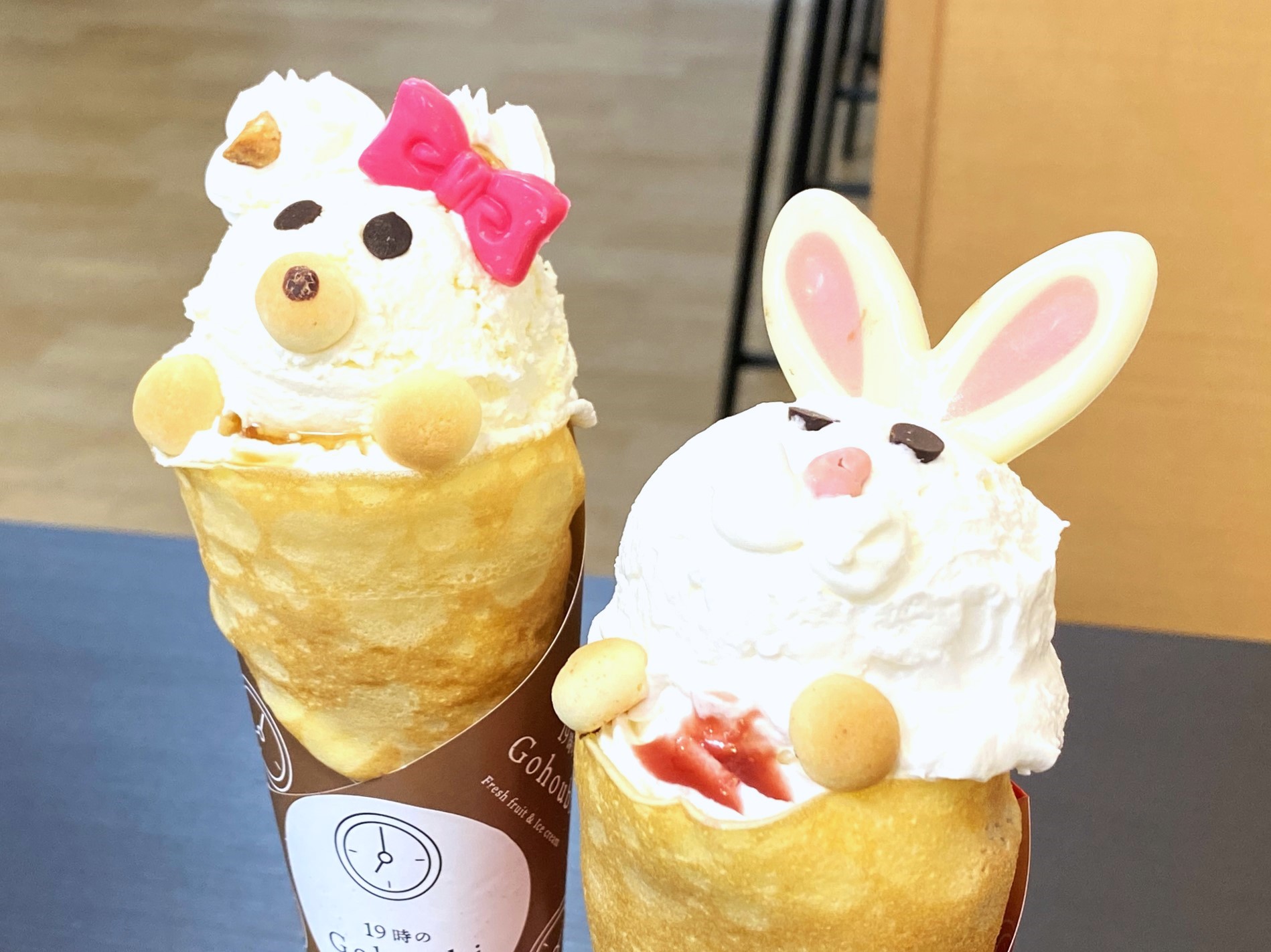 平針のクレープ専門店「19時のGohoubi」は日々の疲れを癒す可愛くて