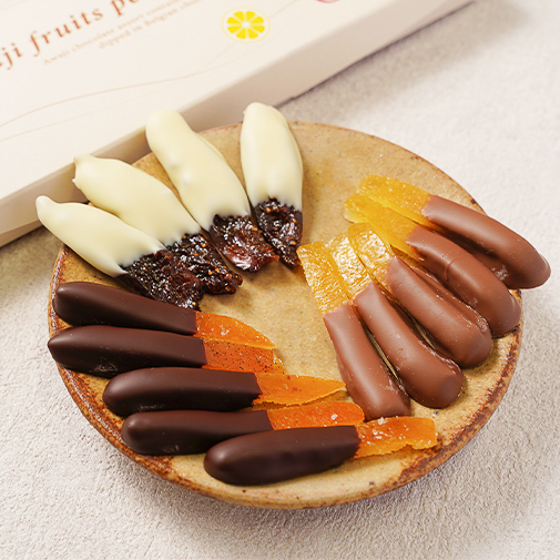 長手長栄堂オンラインショップ / あわじフルーツピールチョコアソート
