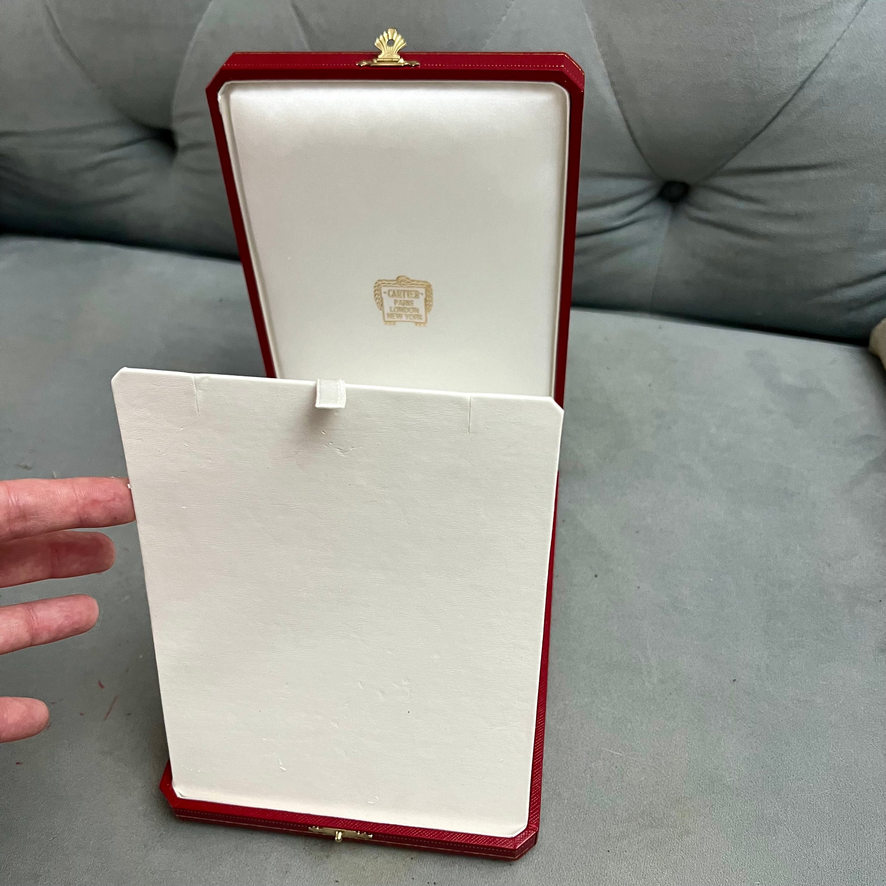 CARTIER Necklace Box 8x6x1.5 inches | NATILUXIA