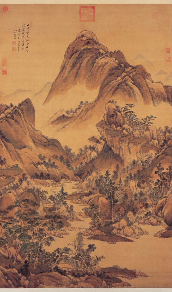 山水画 清 呉派 浙派の掛け軸 絵画 買取実績多数あり│美術品買取り