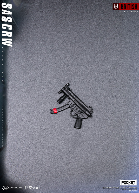 DAMTOYS 1/12 POCKET ELITE SERIES SAS CRW ASSAULTER | 株式会社ノーツ