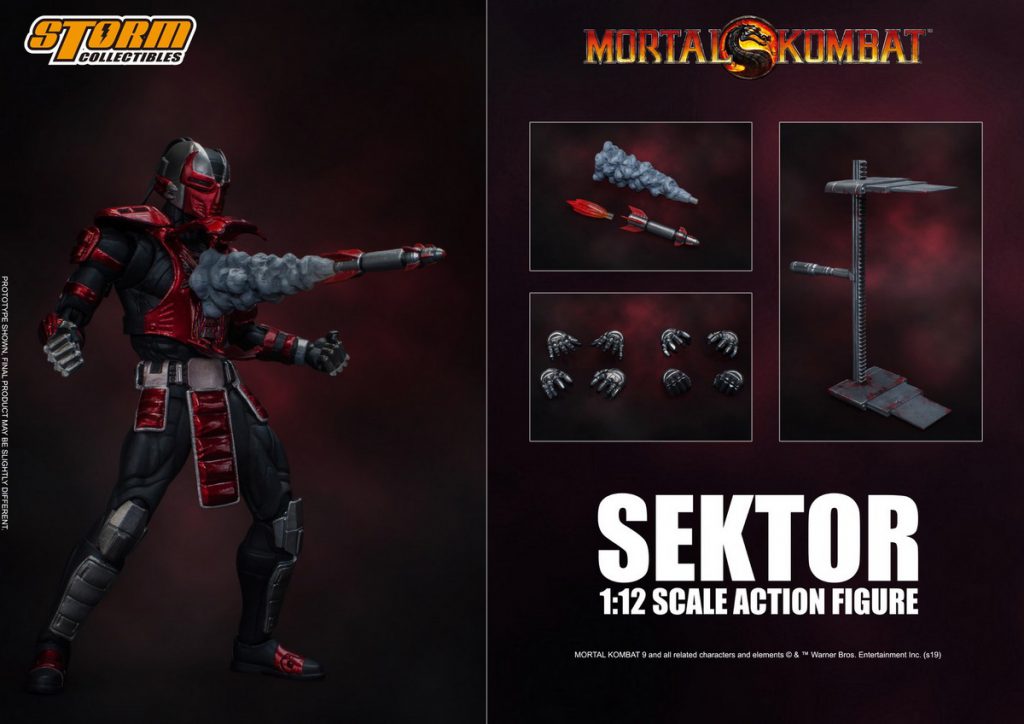 Mortal Kombat 1/12 Scale Action Figure Sektor | 株式会社ノーツ