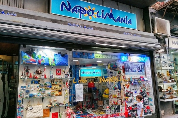 NAPOLI MANIA】ナポリにちなんだオリジナルなグッズを扱うショップ