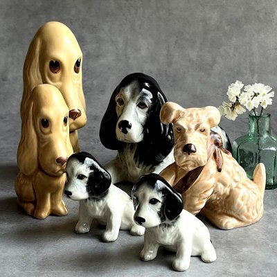 英国シルバック SYLVAC 犬フィギュア| 英国アンティーク雑貨通販専門店