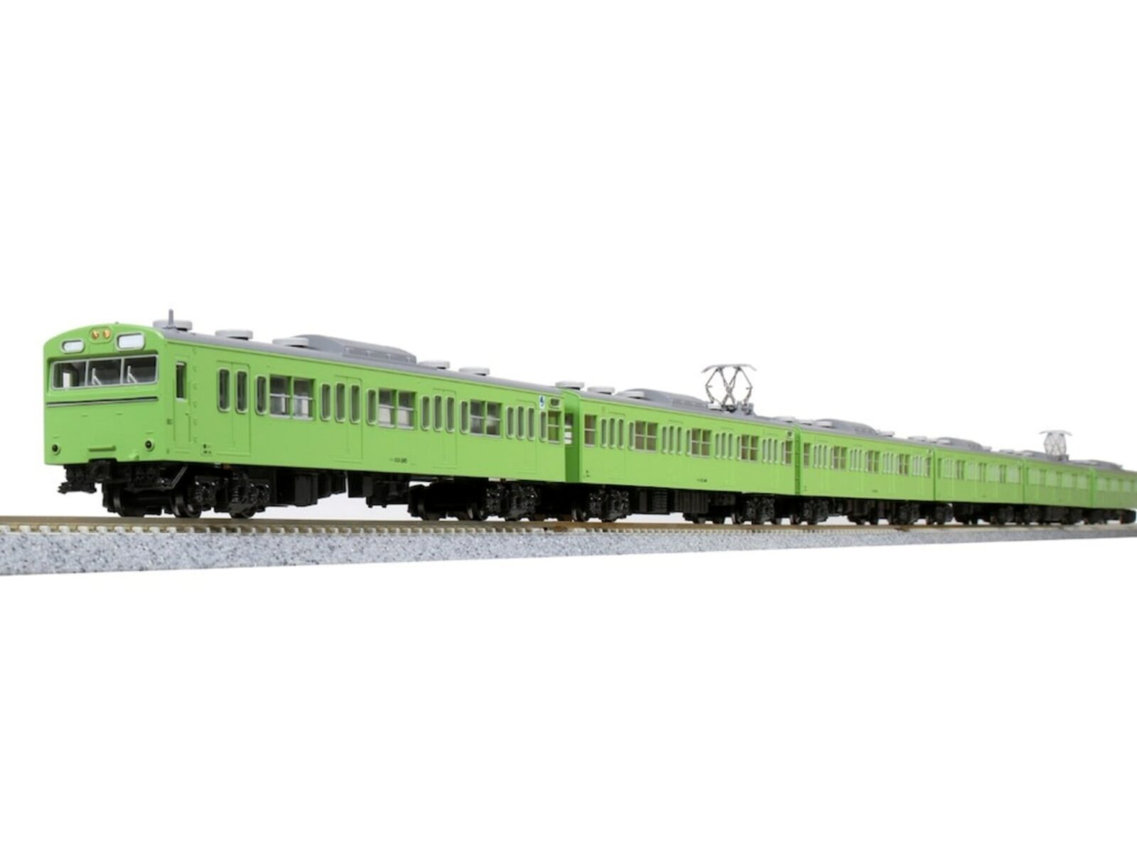 103系（ウグイス）4両セット 2026年5月発売予定 品番：10-1743C 鉄道