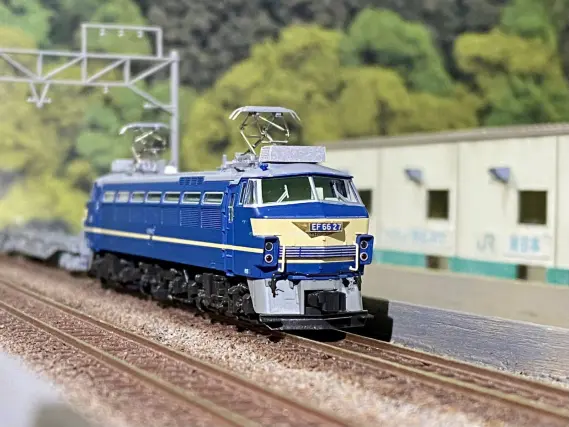 EF66 27号機 JR貨物更新車が入線しました！ KATO 3090-5 | NGaugeJP