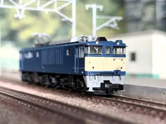 EF64 1000番代 後期型 JR東日本仕様が入線しました。 TOMIX 7113 EF64