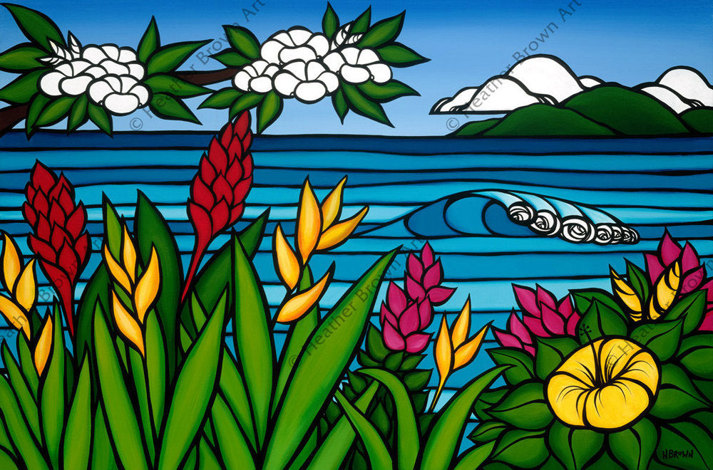 Flowers of Hawaii - Heather Brown Art - Nectar Creations
