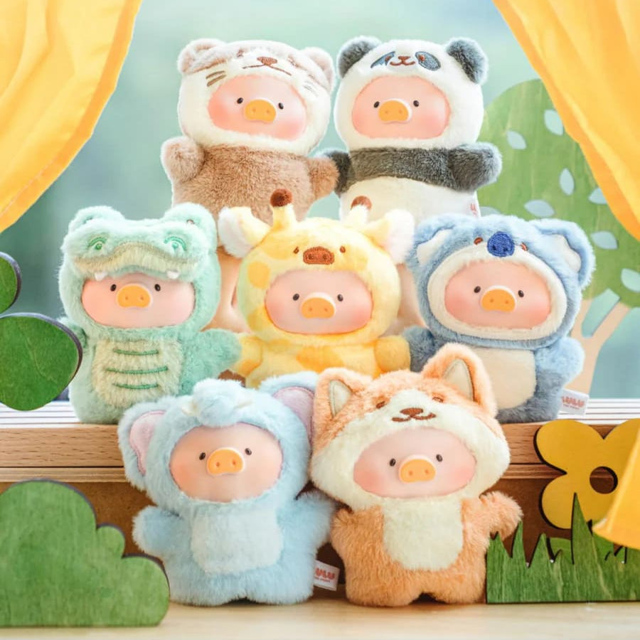 TOYZEROPLUS Lulu the Piggy - Animal Party Puppet Show Series Plush