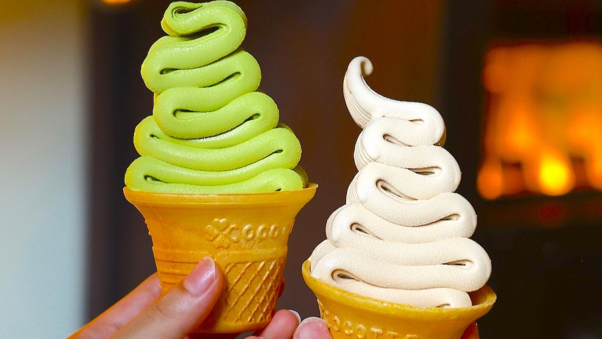 紅茶専門店が打ち出したソフトクリームの不思議すぎるビジュアルが話題