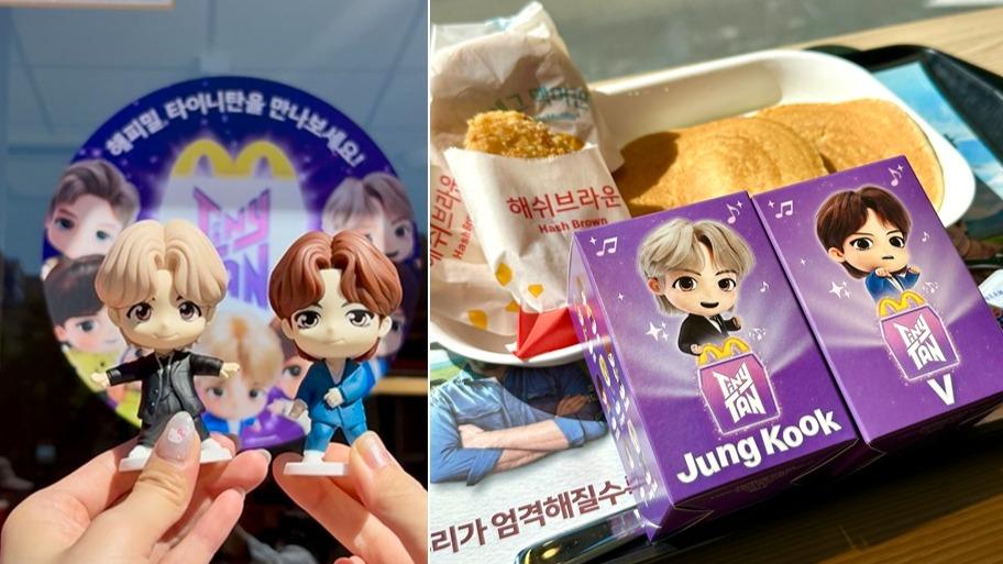 マクドナルド×BTSのコラボが再び！「日本対象外」ながらフィギュア付き