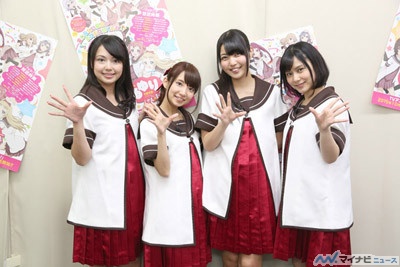 ゆるゆり さん☆ハイ!』、七森中☆ごらく部が5度目の6時間ニコ生に挑む