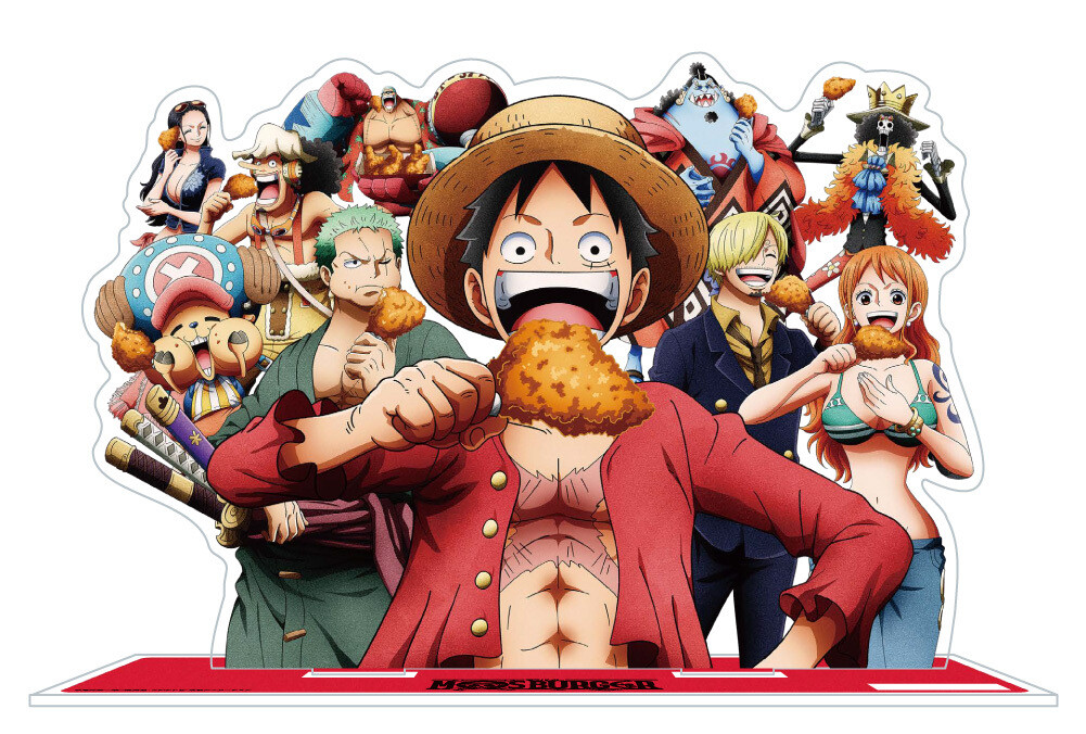 モスが今年も『ONE PIECE』とコラボ - 「サクサク王にモスはなる