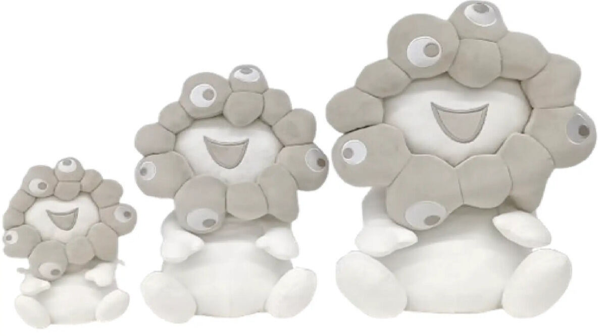EXPO2025公式】白ミャクミャクのぬいぐるみシリーズが新発売 - 全身