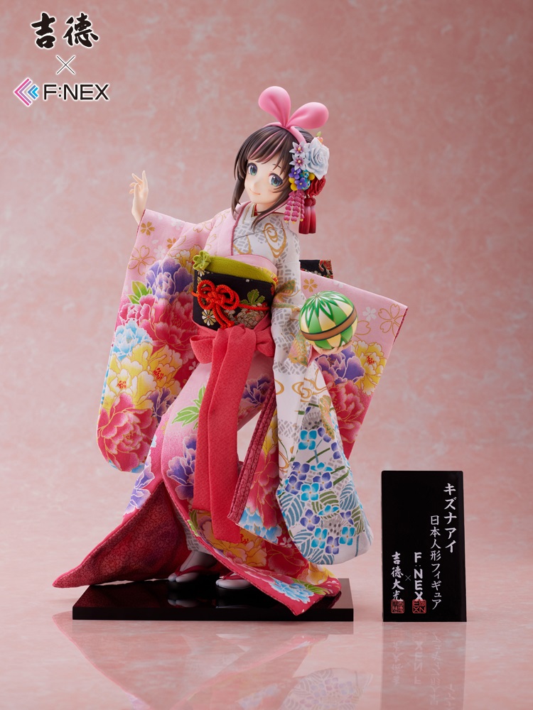 吉徳×F:NEX キズナアイ -日本人形- 1/4スケールフィギュア」が、ホビー