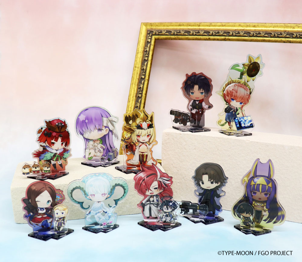 Fate/Grand Order』より、「きゃらとりあ」シリーズの新商品3種が登場！