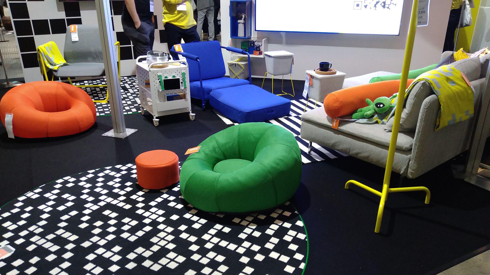 IKEA」「BRÄNNBOLL/ブレンボール ゲーミングコレクション」の「東京