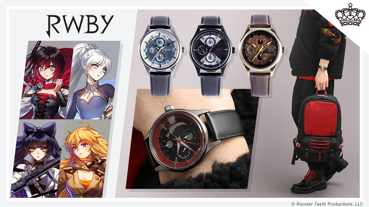 ぬ*い様 RWBY ヤンシャオロンモデル 時計 ヤン・シャオロン モデル