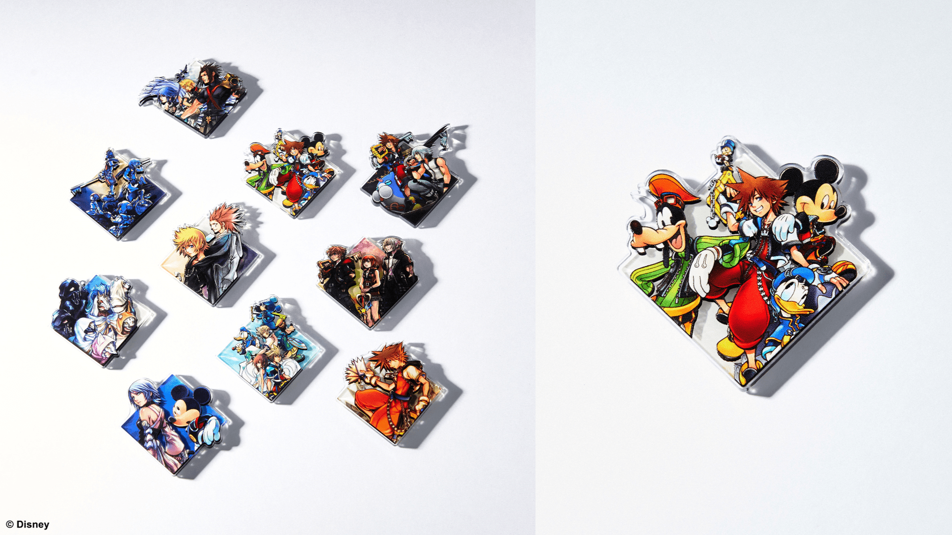 キングダム ハーツ』シリーズのアクリルマグネットギャラリー第4弾が10