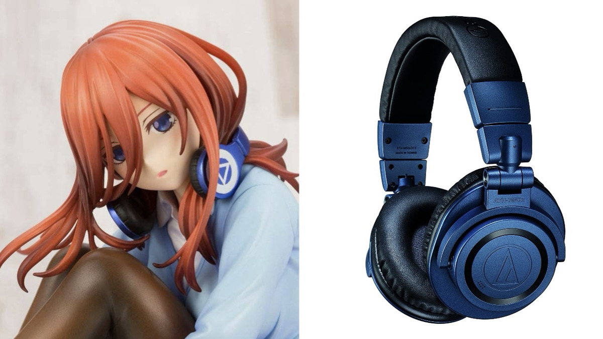 五等分の花嫁』の中野三玖がかわいすぎたので、オーディオテクニカの