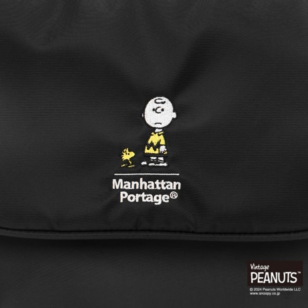 スヌーピーのワンポイントが効いてる！「マンハッタンポーテージ」と