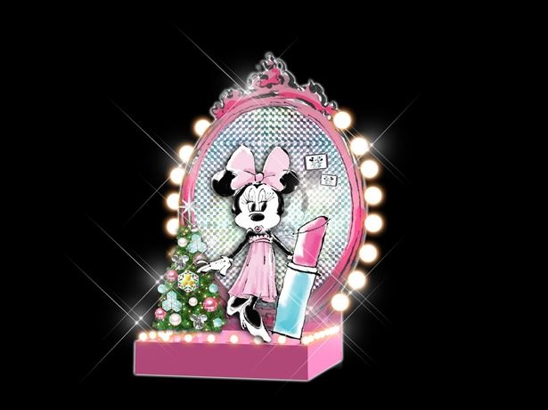 ヒカリエのクリスマスプロモーションに「ミニーマウス」登場！約7